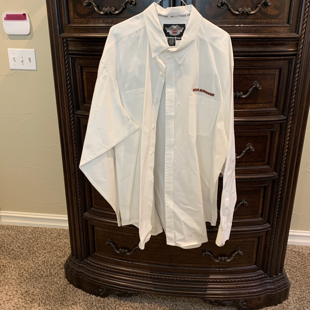 Harley-Davidson Men's White Shirt